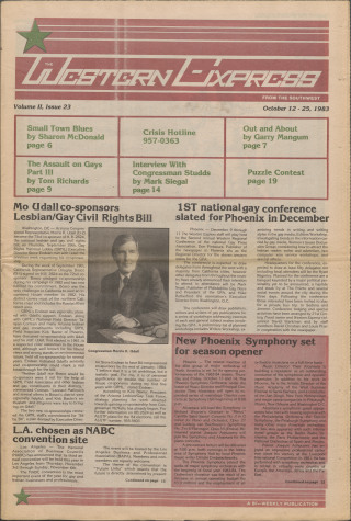 The Western Express, Vol. 2, Number 23, (October 12th-25th, 1983)